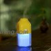 YRD TECH Mini Humidifier Lithiu Battery USB Charging Version of Outdoor Portable Humidifier Creative Colorful Night Lamp (Yellow) - B07F2HXT5Z